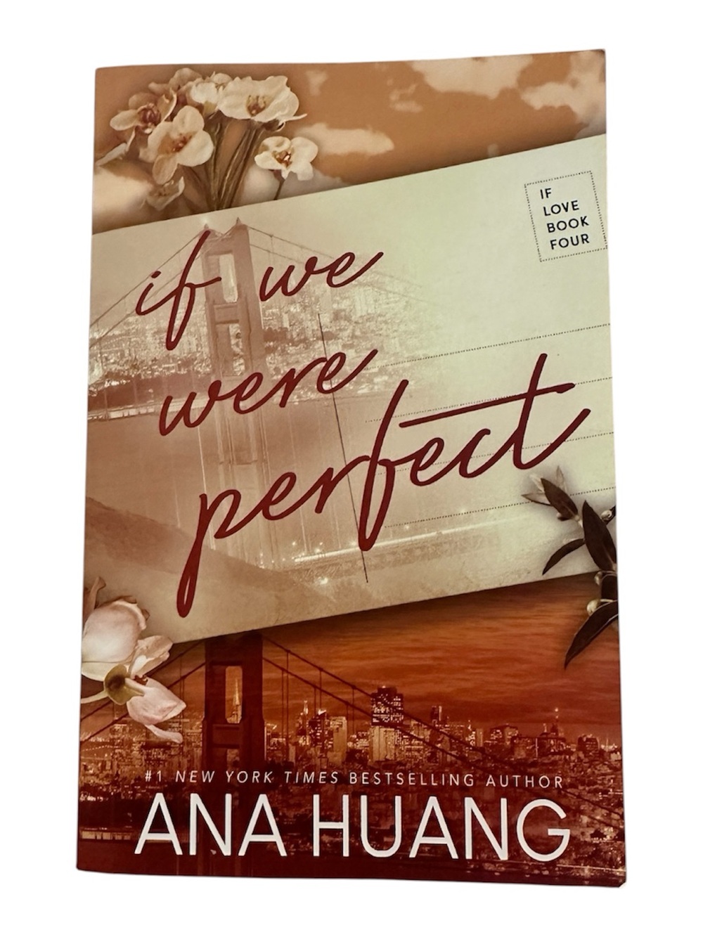Barnes & Noble Brown and Cream Decorative Book Cover - 'If We Were Perfect'